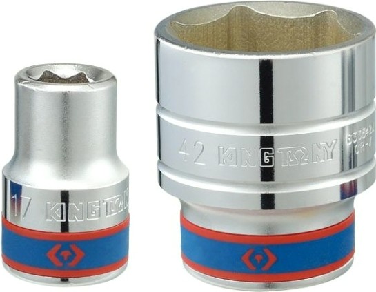Головка шестигранная с посадкой 3/4" KING TONY 633552М 52 мм [633552M]