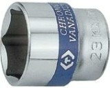 Головка шестигранная с посадкой 3/8" KING TONY 333517М 17 мм [333517M]