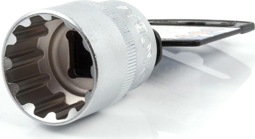 Головка SPLINE Кобальт 643-668 торцевая универсальная 1/2", 24 мм, cr-v