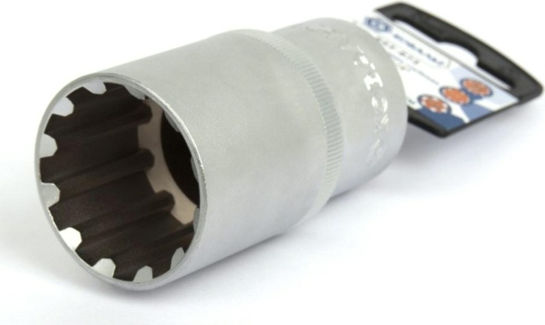 Головка SPLINE Кобальт 643-873 торцевая глубокая универсальная 1/2", 32 мм, cr-v