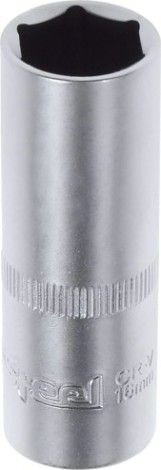 Головка свечная AV Steel AV-520616 1/2" 16 мм с резиновым держателем Головка свечная AV Steel AV-520616 1/2" 16 мм с резиновым держателем