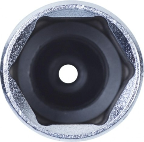 Головка свечная KING TONY 6-гранная 3/8", 21 мм, 70 мм, резиновый фиксатор [363521]