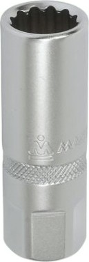 Головка свечная МАСТАК 002-42021 двенадцатигранная 1/2", 21 мм