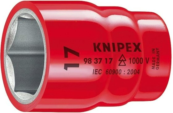 Головка торцевая диэлектрическая с посадкой 3/8" KNIPEX 98379_16 1000V, 9/16" [KN-98379_16]