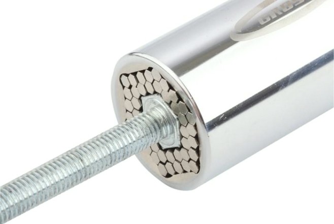 Головка торцевая многоразмерная GROSS 1/2" 11-32 мм CrV хромированная 13190 [13190]