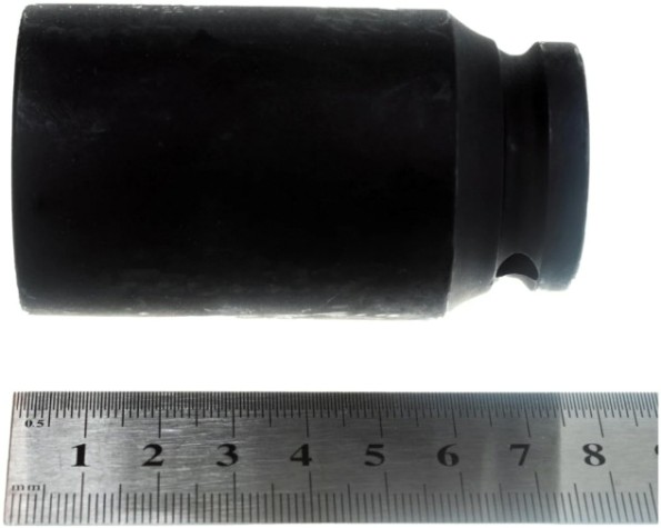 Головка торцевая ударная 12-ти гранная AV Steel AV-721132 1/2", удлиненная, 32 мм