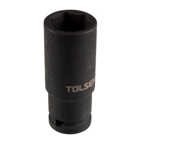 Головка торцевая ударная глубокая 6-ти гранная tolsen 1/2" 23 мм TT18273 [TT18273]
