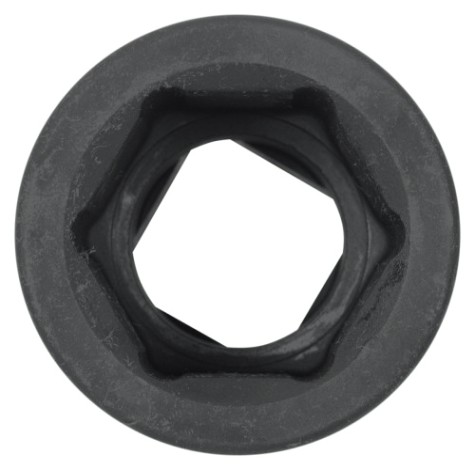 Головка торцевая ударная глубокая KING TONY 6-гранная 1", 35 мм [843535M]