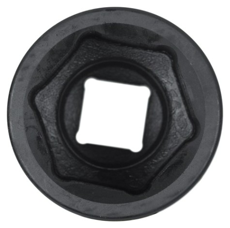 Головка торцевая ударная глубокая KING TONY 6-гранная 1", 65 мм [843565M]