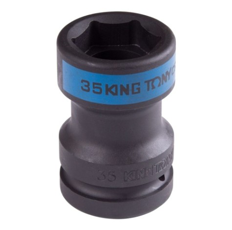Головка торцевая ударная KING TONY 1" Square 17 мм 35 мм, футорочная [85451735M]