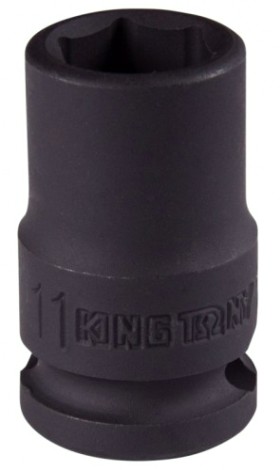 Головка торцевая ударная KING TONY 6-гранная 3/8", 11 мм [353511M]
