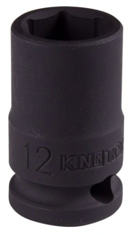 Головка торцевая ударная KING TONY 6-гранная 3/8", 12 мм [353512M]