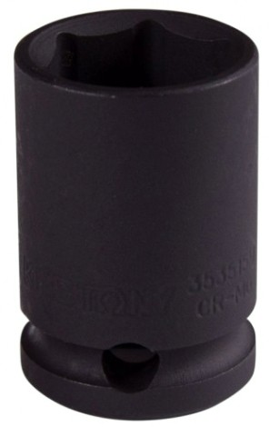 Головка торцевая ударная KING TONY 6-гранная 3/8", 15 мм [353515M]