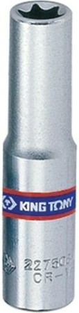 Головка торцевая удлиненная Е-Стандарт KING TONY Е4 1/4", 227504M [227504M]