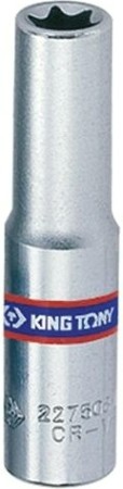Головка торцевая удлиненная Е-Стандарт KING TONY Е6 1/4", 227506M [227506M]