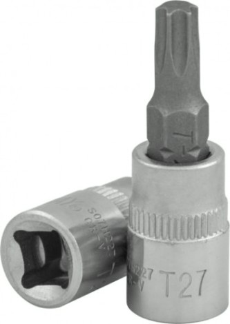 Головка TORX JONNESWAY S07H427 Насадка торцевая 1/2"DR с T27, 55 мм [047764]