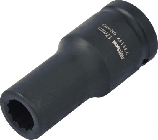 Головка ударная 12-ти гранная 3/4 AV Steel AV-731117 удлиненная 17мм