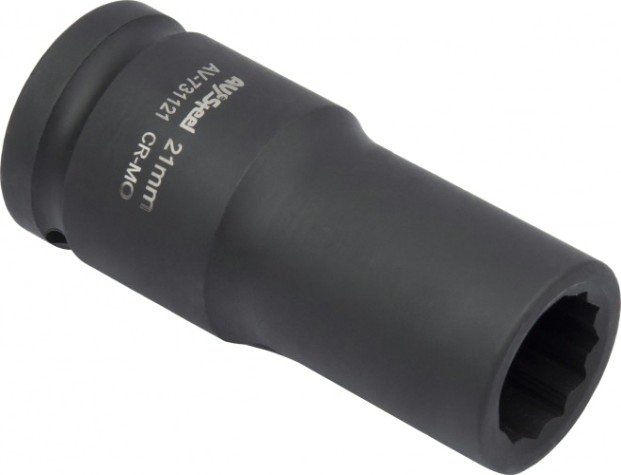 Головка ударная 12-ти гранная 3/4 AV Steel AV-731121 удлиненная 21мм