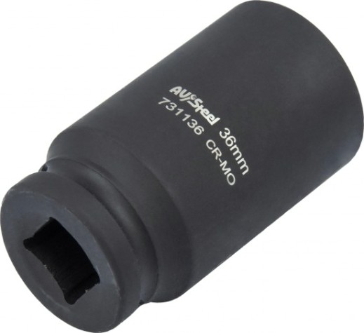 Головка ударная 12-ти гранная 3/4 AV Steel AV-731136 удлиненная 36мм