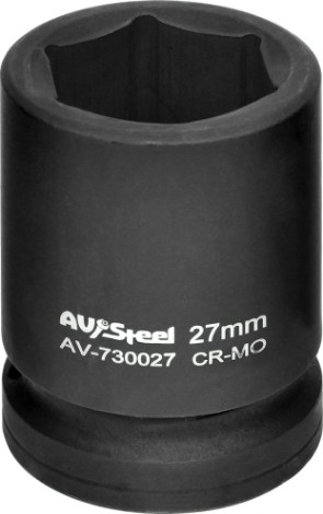 Головка ударная шестигранная 3/4" AV Steel AV-730027 27 мм