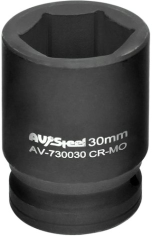 Головка ударная торцевая 6-гранная AV Steel AV-730030 3/4", 30 мм Головка ударная торцевая 6-гранная AV Steel AV-730030 3/4", 30 мм