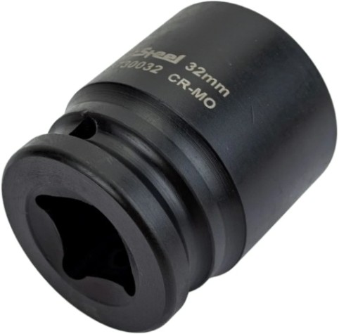 Головка ударная торцевая 6-гранная AV Steel AV-730032 3/4", 32 мм