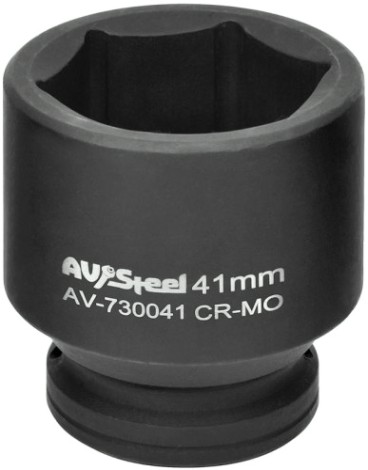 Головка ударная торцевая 6-гранная AV Steel AV-730041 3/4", 41 мм Головка ударная торцевая 6-гранная AV Steel AV-730041 3/4", 41 мм