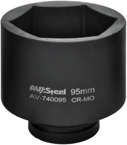 Головка ударная торцевая 6-гранная AV Steel AV-740095 1", 95 мм