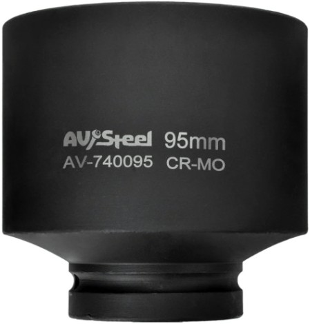 Головка ударная торцевая 6-гранная AV Steel AV-740095 1", 95 мм