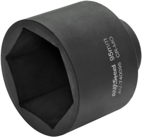 Головка ударная торцевая 6-гранная AV Steel AV-740095 1", 95 мм