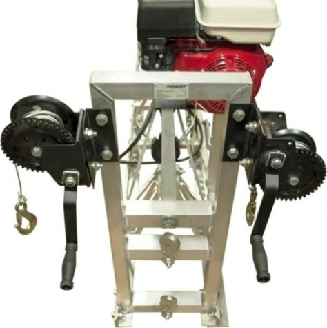 Головная секция 3 м виброрейки GROST SVR с двигателем Honda GX160 [212180]