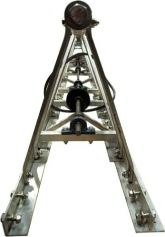 Головная секция 3 м виброрейки GROST SVR с двигателем Honda GX160 [212180]