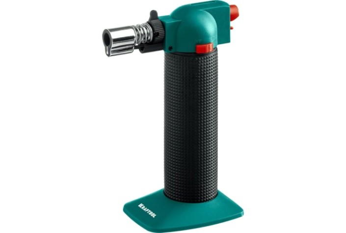 Горелка газовая KRAFTOOL BT-25 автономная, с пьезоподжигом [55507]