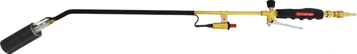 Горелка газовоздушная KRASS ГВ-211-Р-ПЬЕЗО противозакручиватель, рычажная [2630547]