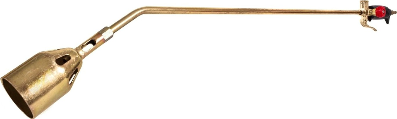 Горелка газовоздушная REDIUS ГВ-111-Р для кровельных работ (ф 50мм, L=950мм) рычажная [08202]