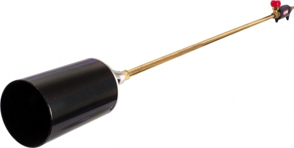 Горелка газовоздушная REDIUS ГВ-121 для кровельных работ (ф 70мм, L=1015мм) вентильная [08203]