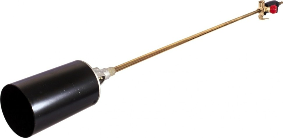 Горелка газовоздушная REDIUS ГВ-121-Р для кровельных работ (ф 70мм, L=1015мм) рычажная [08204]