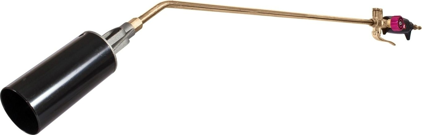 Горелка газовоздушная REDIUS ГВ-211-Р для кровельных работ (ф 50мм, L=900мм) рычажная [08208]