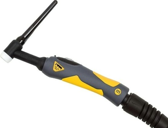 Горелка Кедр TIG-18 PRO MultiMIG, 12 pin, 1 кн., газ б/с, жидк. б/с, гол.станд. 4м. [8011494-013]