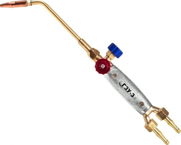 Горелка пропановая REDIUS ГЗУ-3-23 наконечник № 2,3 [09201]