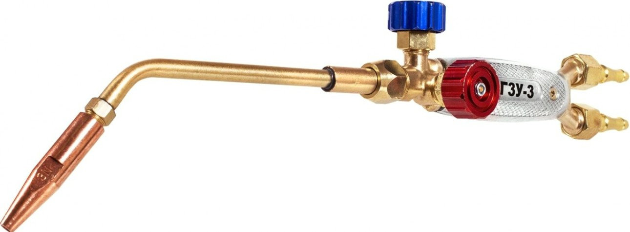 Горелка пропановая REDIUS ГЗУ-3-23 наконечник № 2,3 [09201]
