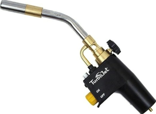 Горелка пропановая TurboJet TJ757-М с пьзоподжигом (регулятор пламени, съемное сопло) [TJ757-M]