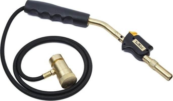 Горелка со шлангом TurboJet TJ8250-М с пьзоподжигом (регулятор пламени) [TJ8250-M]