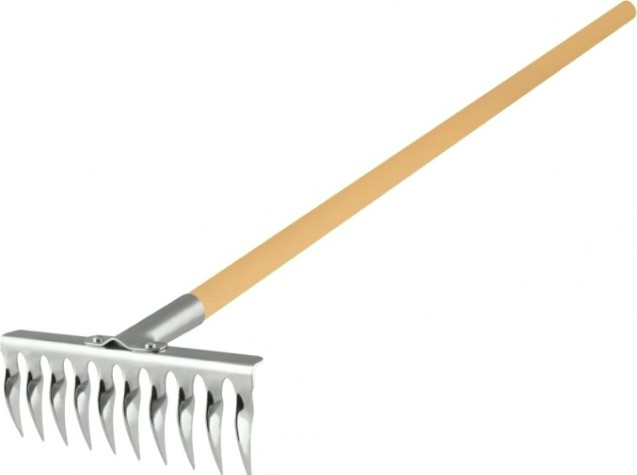 Грабли ЦЕНТРОИНСТРУМЕНТ "Твой любимый сад" 0529-Ч [0529-Ч]