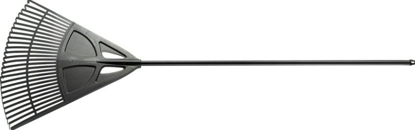 Грабли PALISAD 61 806 веерные пластиковые, 27 плоских зубьев, алюминиевы [61806]