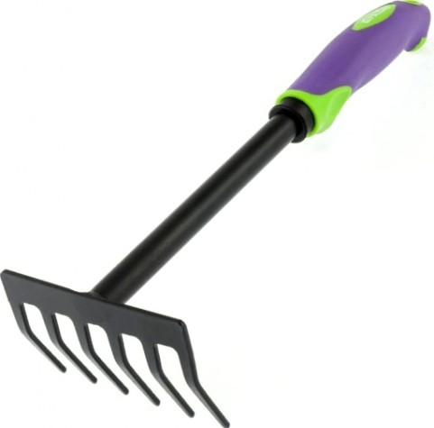 Грабли PALISAD LSR1 62061 6-зубые, 110х300 мм, стальные [62061]