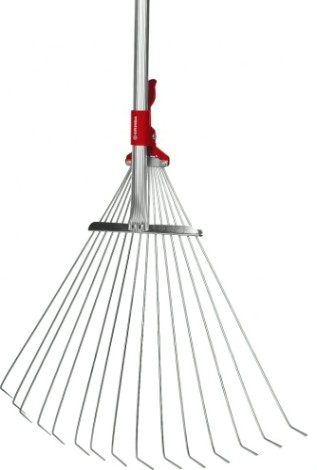 Грабли веерные GRINDA 1240 мм GX-30 с алюминиевым черенком, регулируемые [8-421867_z03]