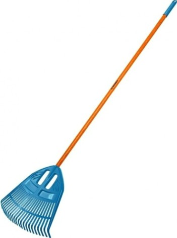 Грабли веерные GRINDA 421815 пластиковые PROline PP-23 FIBER 23 зубца