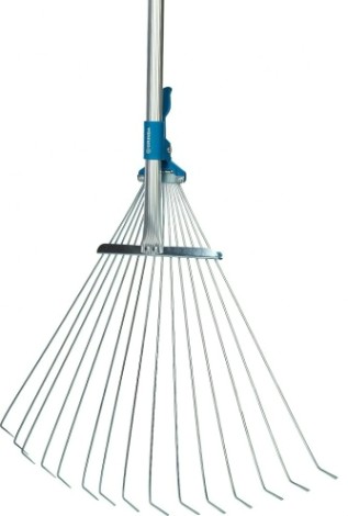 Грабли веерные GRINDA PRO Line PR-50 телескопический черенок, регулируемые 800-1240 мм [421868_z01]