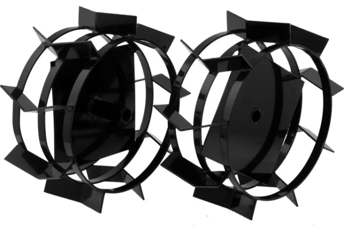 Грунтозацепы Denzel 59901 380/160 мм, посадка шест. 23 мм, комплект 2 шт.